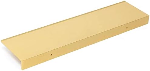 Precision-Engineered LKOP Gold Brass Wall-Mounted Bathroom Organizer
