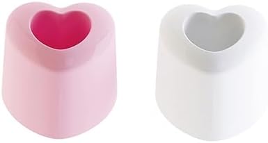 Alipis Heart Toothbrush Holder - Eco-Friendly Bathroom Organizer