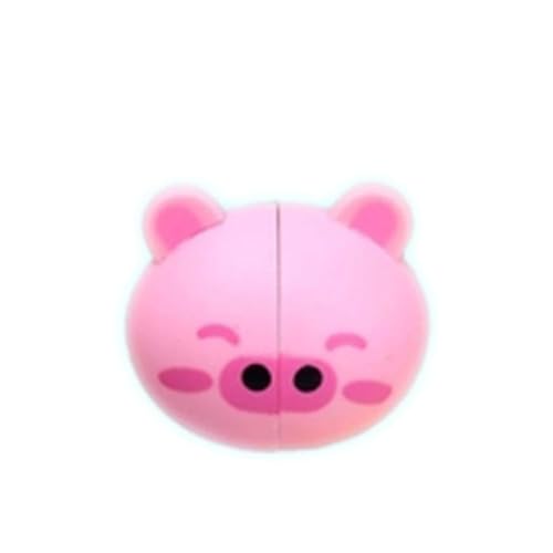Kids Cartoon Animal Head Shaped Toothbrush Holder with Suction Cups