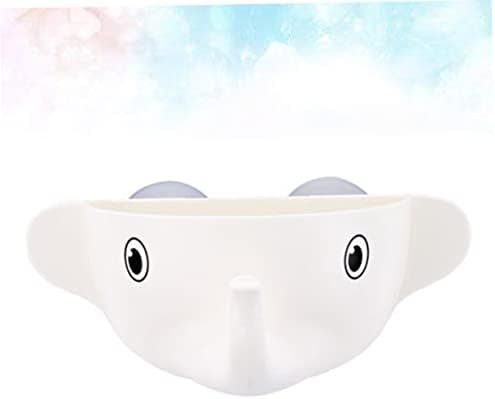 Zerodeko Cartoon Elephant Toothbrush and Toothpaste Organizer compact stylish functional bathroom accessory