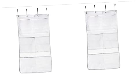 2-Piece Quick Dry Mesh Shower Organizer System Explained