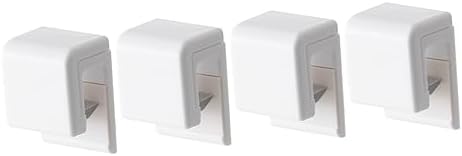 Luxshiny Wall-Mounted Toothpaste Holder Compact Space-Saving