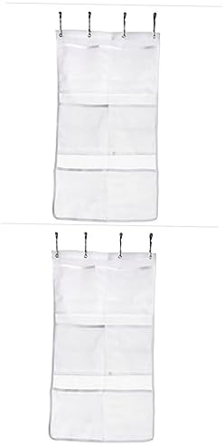 Ciieeo 2-Piece Mesh Organizers for Toiletries and Kids Storage