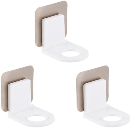 Pokinge 3-Piece Shampoo Holder Set for Bathrooms