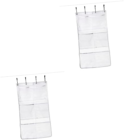 Ciieeo 2-Piece Mesh Organizers for Toiletries and Kids Storage