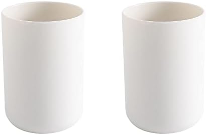 Japanese Style Toothbrush Holder 2pcs White