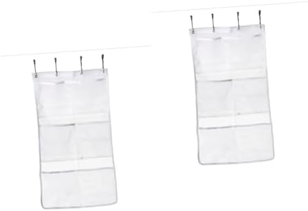 Ciieeo 2-Piece Mesh Organizers for Toiletries and Kids Storage