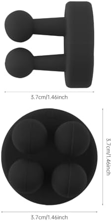 6-Piece Silicone Self-Adhesive Toothbrush Razor Holders Bathroom Kitchen Organizer