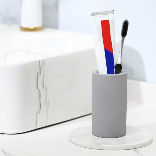 Coengwui Diatomite Toothbrush Holder Dark Grey 43