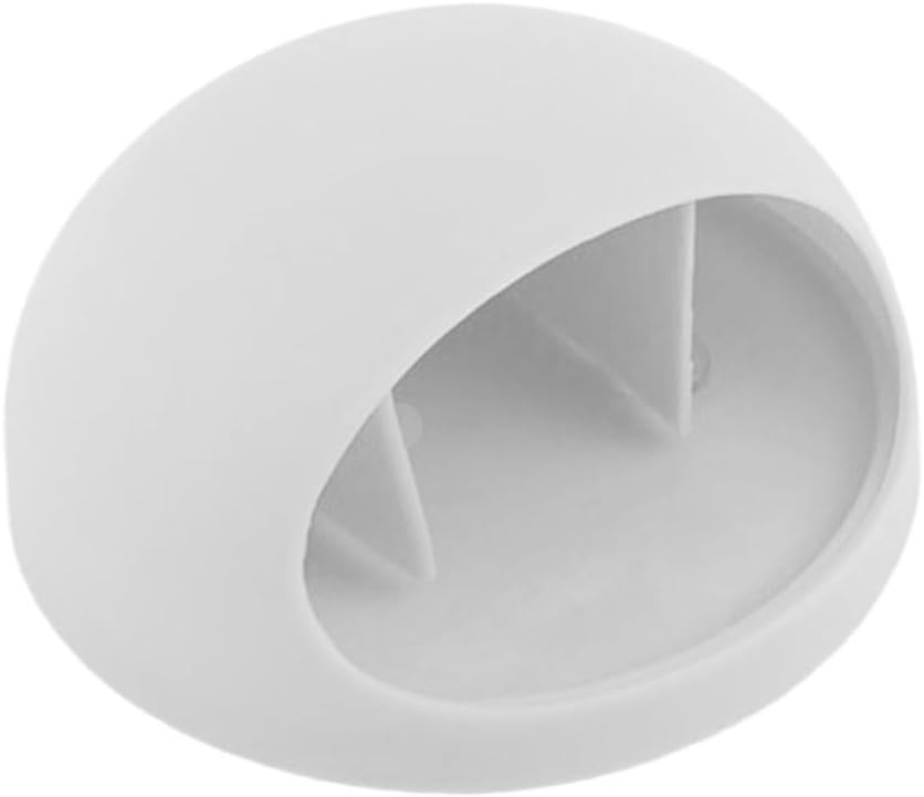 White Suction Cup Toothbrush Holder for Bathroom
