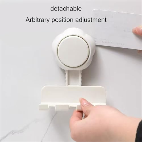 Easy Install Suction Cup Retrieves Toothbrush Holder for Bathroom