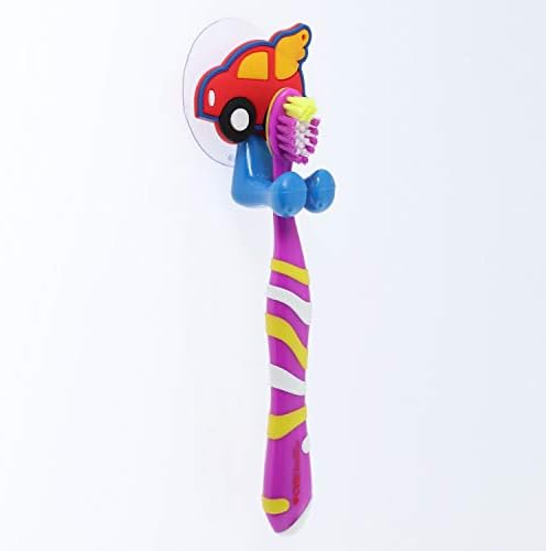Car Suction Toothbrush Holder for Mirror Wall - Blue