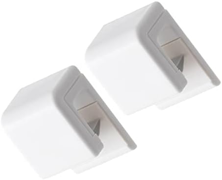 2pcs Self-Adhesive Toothpaste Storage Clip for Bathroom Organizer