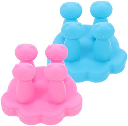 2Pcs Silicone Toothbrush Holders