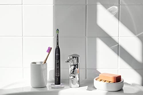 Silver Aluminum Toothbrush Holder for Philips Sonicare Electric Toothbrushes