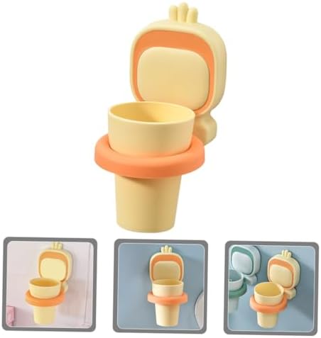 Ciieeo 1set Wall Mounted Toothbrush Holder