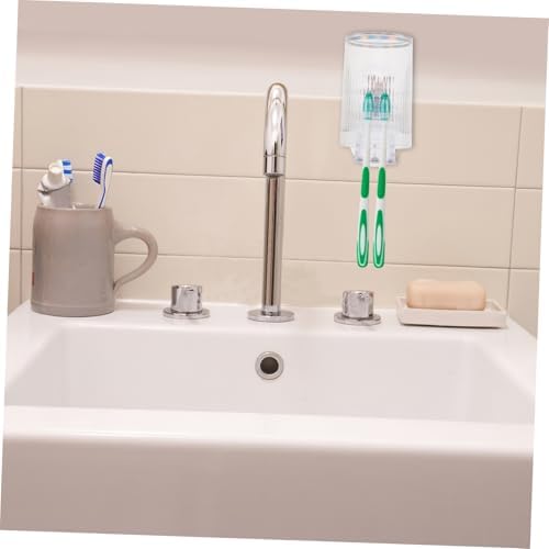 Space-Saving Wall-Mounted Toothbrush Holder for Kids