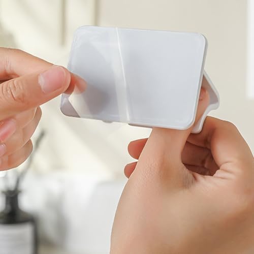Self-Adhesive Toothbrush Holder for Bathroom