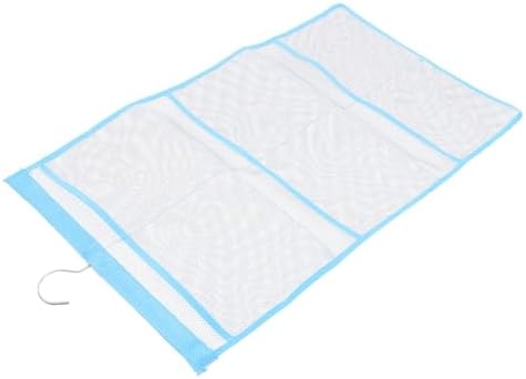 6-Pocket Mesh Over The Door Shower Basket