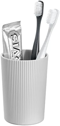 iDesign Removable Divider Toothbrush Holder for Bath