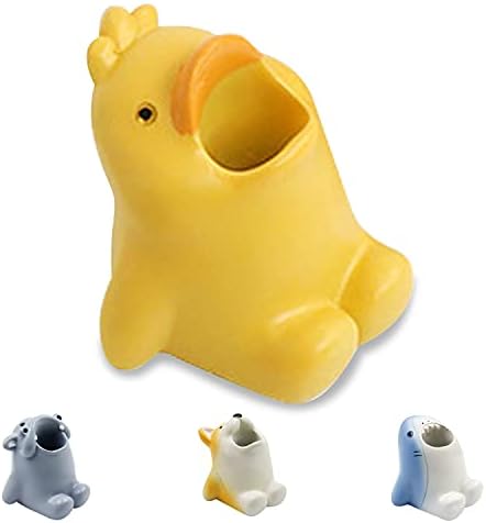 Cute Cartoon Toothbrush Holder for Kids Duck