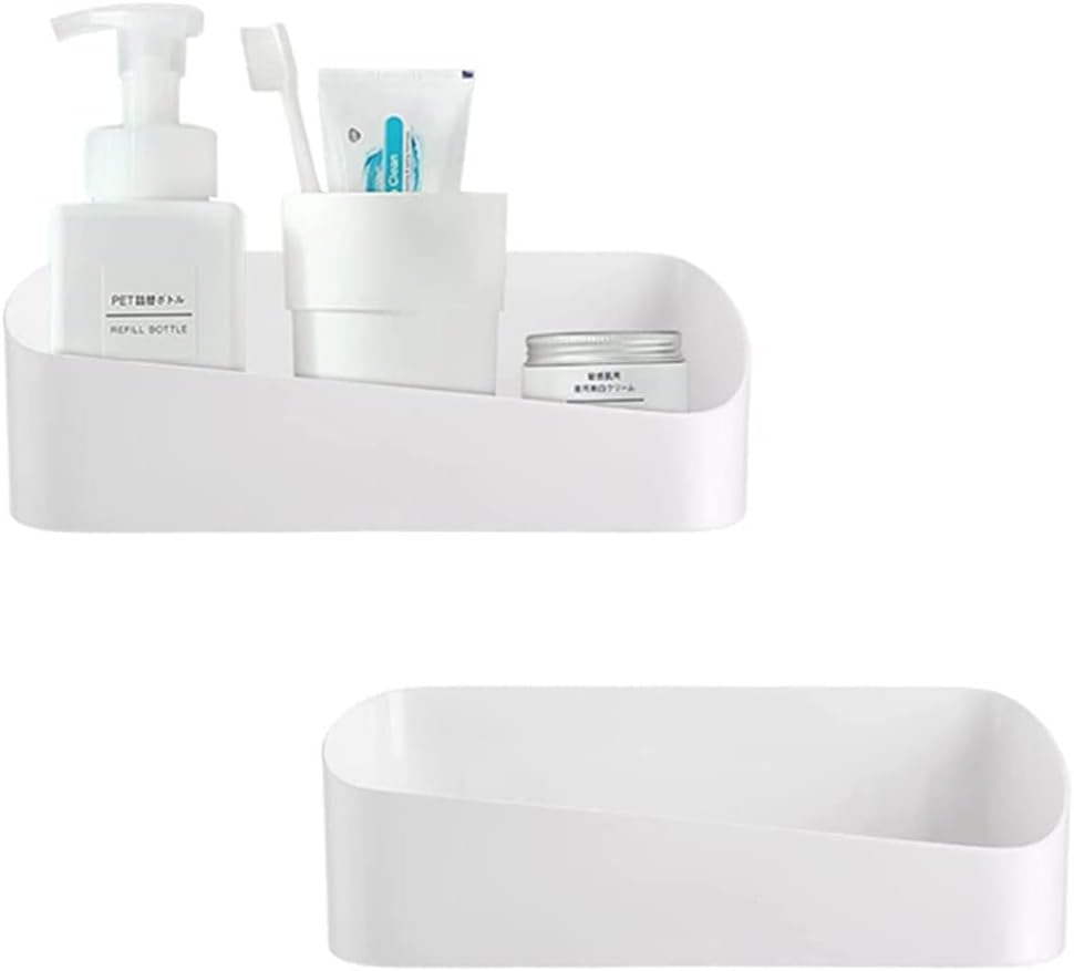 2-Pack Adhesive Bath Organizer