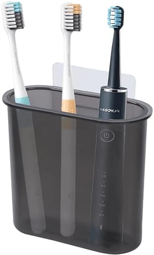 Kulusion Wall Mounted Toothbrush Holder No Drilling