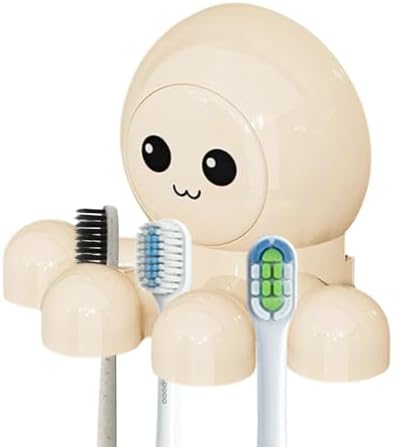 Cute Octopus Toothbrush Holder for Bathroom