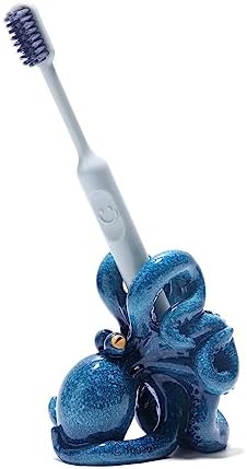 Hodao Blue Octopus Toothbrush Holder