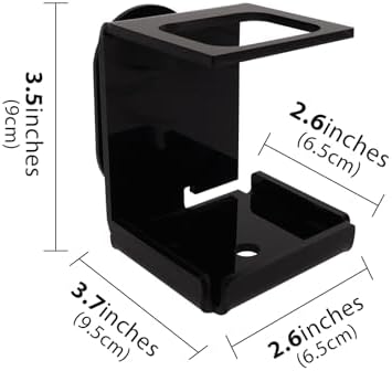 Sturdy electric toothbrush holder for easy charging compact design