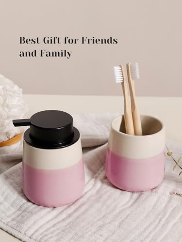 INGOFIN Ceramic Toothbrush Holder