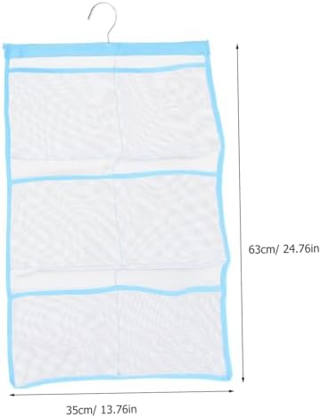 Healifty Mesh Shower Organizer Space Saving Bathroom Accessories