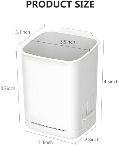 Sturdy Wall-Mounted Toothbrush Holder SIBRANT