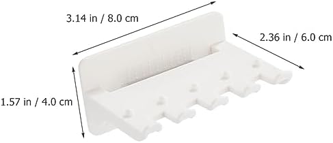 Space-Saving Wall-Mounted Toothbrush Holder Alipis