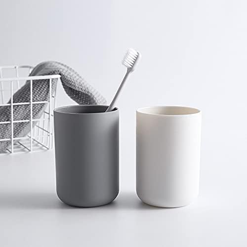 Japanese Style Toothbrush Holder 2pcs White