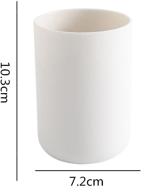 Reusable Plastic Bathroom Tumbler for mouthwash toothbrush and more