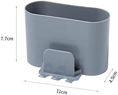 Durable Wall-Mounted Toothbrush Holder
