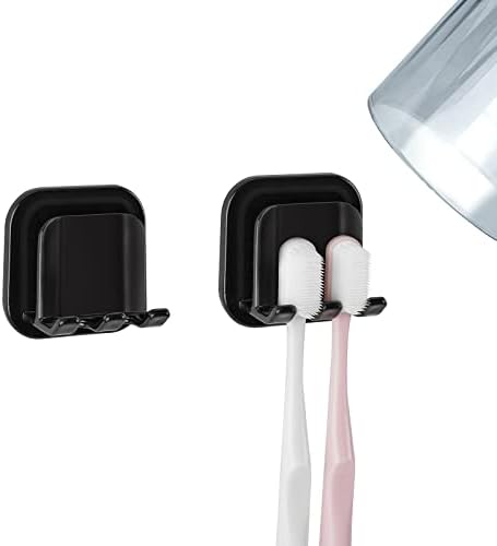 Efficient Space Utilization 2-in-1 Toothbrush and Gargle Cup Holder