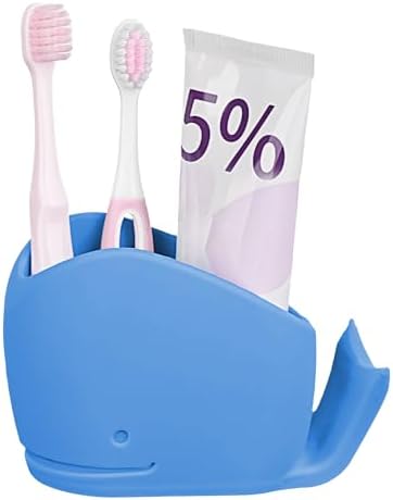 Cute Whale Toothbrush Holder for Kids and Adults