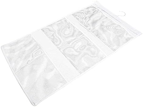 Versatile shower organizer bag for space-saving bathroom storage