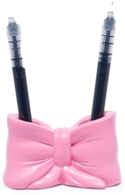 Cute Bowtie Holder Multifunctional Nightstand Organizer for Toothbrushes Pens