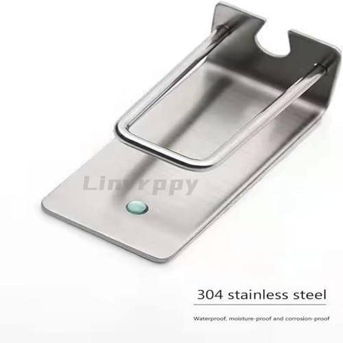 Compact Wall-Mounted Toothbrush Toothpaste Holder