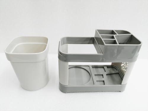 Space-Saving Acrylic Toothbrush Holder for Bathrooms