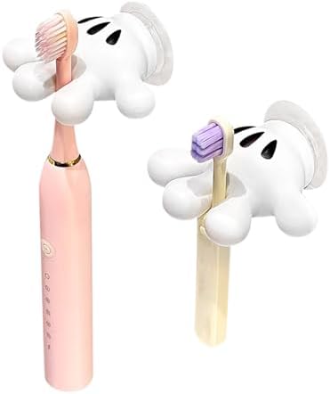Perfect 2-Piece Toothbrush Holder with Unique Design