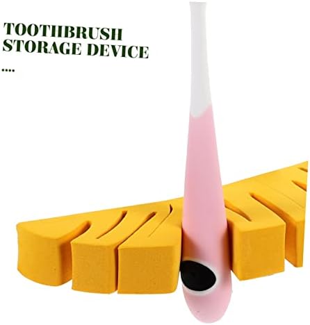 Alipis 2-Piece Wall-Mounted Toothbrush Organizer