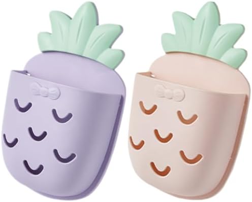 Hemoton Pineapple Wall Organizer 2-Pack