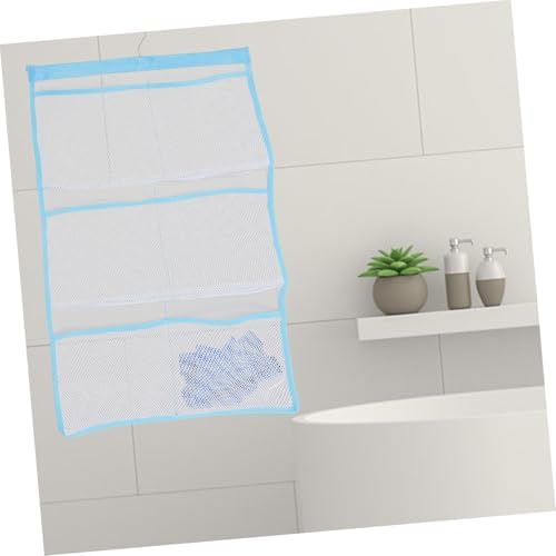 Healifty Mesh Shower Organizer Space Saving Bathroom Accessories