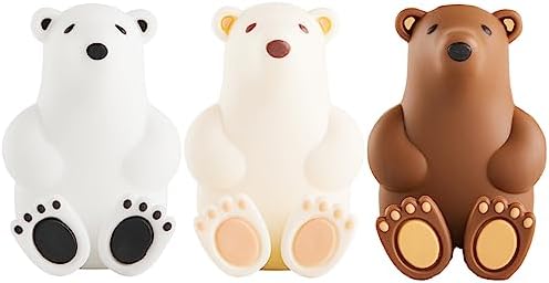 Cute Cartoon Bear Toothbrush Holder With Suction Cup