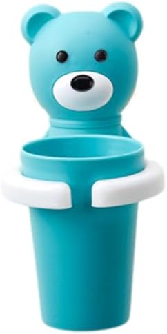Cute Bear Toothbrush Holder Set for Kids
