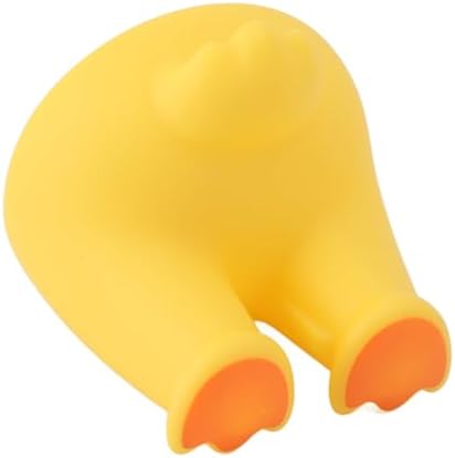 Kids Duck Tail Toothbrush Holder Cartoon Animal Wall Mount Hook